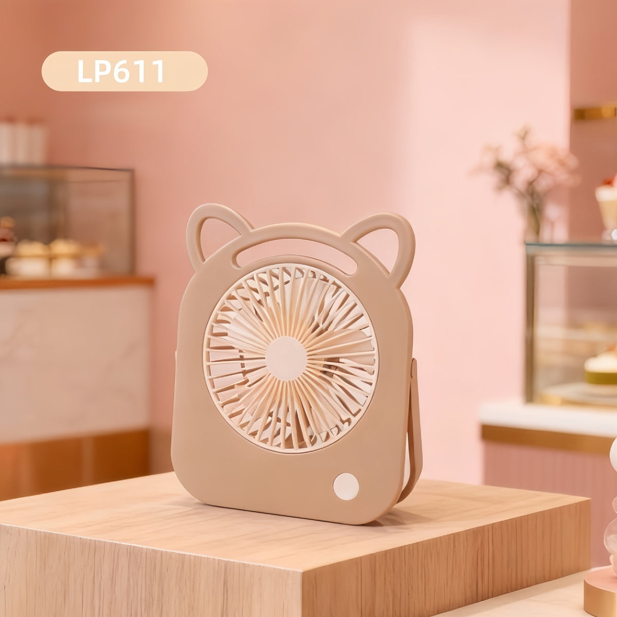 Cute Animal Desktop Fan USB Charging Portable Small Fan