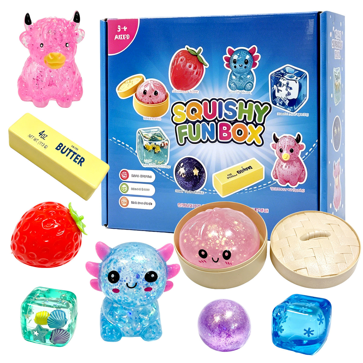 Slow Rising Stress Relief Toys