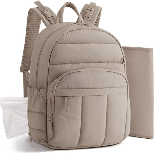 Multipocket Diaper Backpack with Insulated Compartment