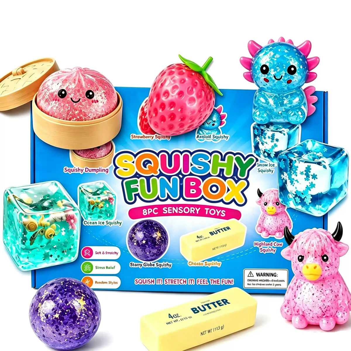 Slow Rising Stress Relief Toys