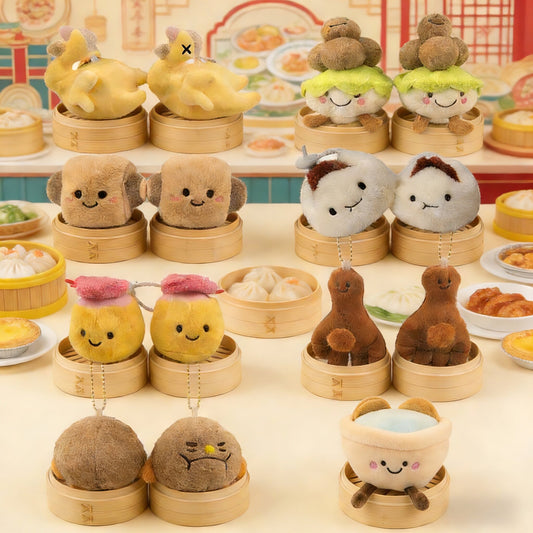 Cantonese Dim Sum Plush Toys