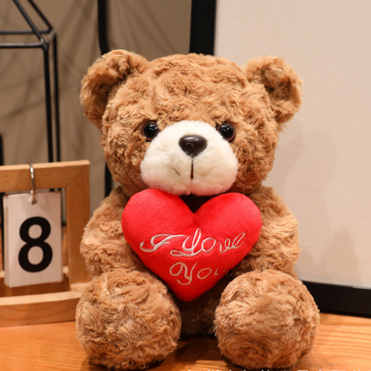 Rose Teddy Bear Love Little Bear Doll