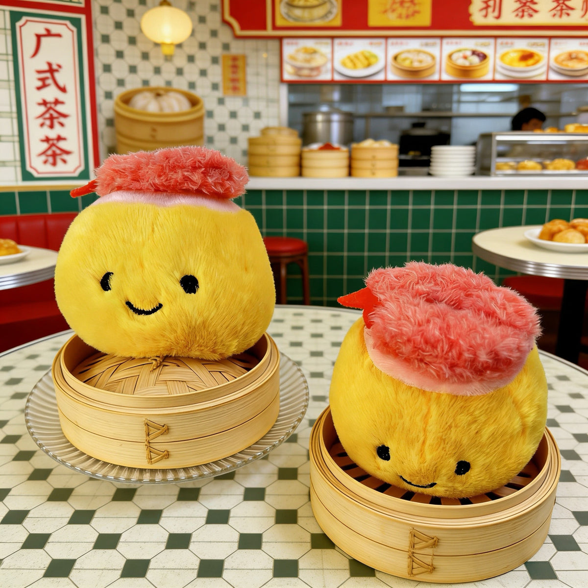Cantonese Dim Sum Plush Toys