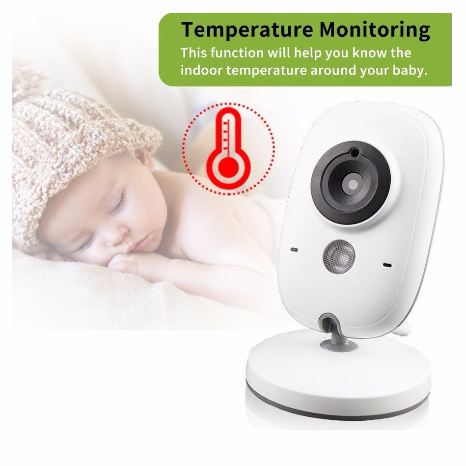Wireless Video Baby Monitor with Night Vision