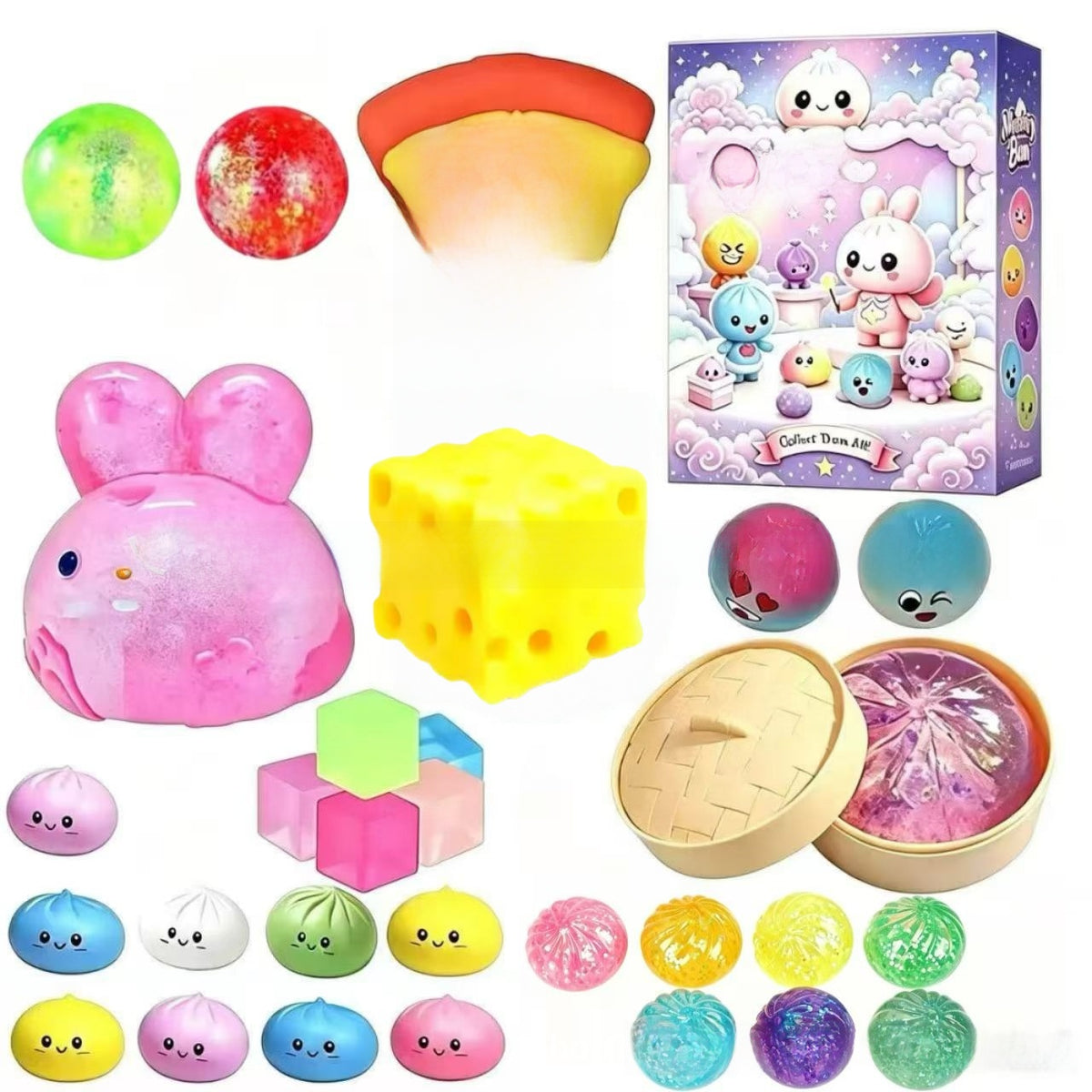 Soft Squeeze Stress Relief Toys