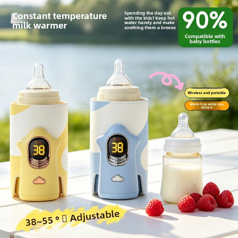 Portable Wireless Baby Bottle Warmer