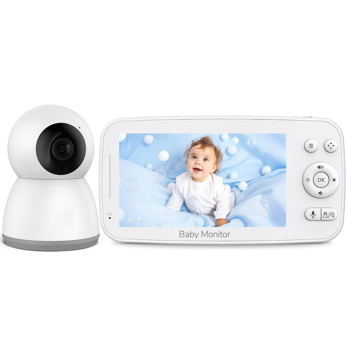 Wireless Video Baby Monitor with Night Vision