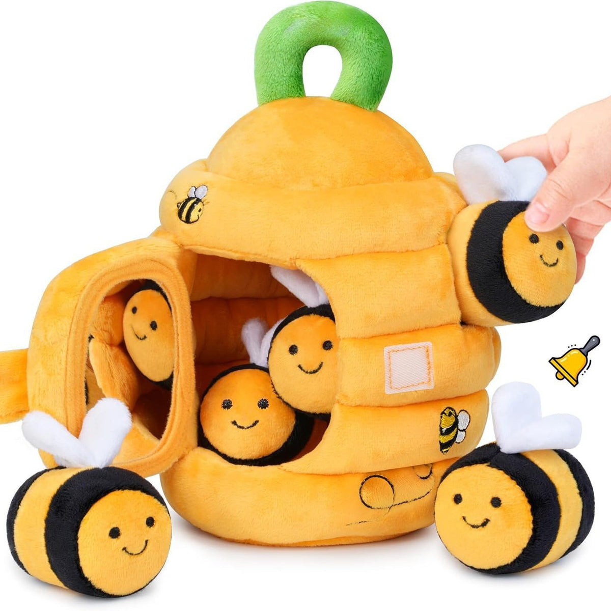 Plush House Farm Sensory Toys for Infants
