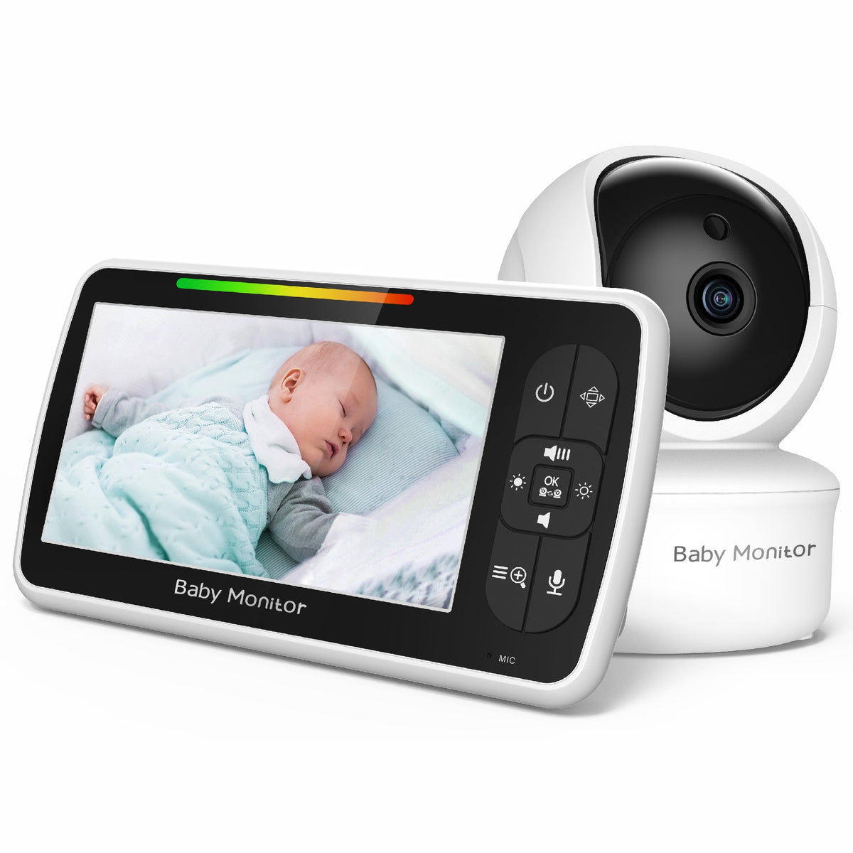 Wireless Video Baby Monitor with Night Vision