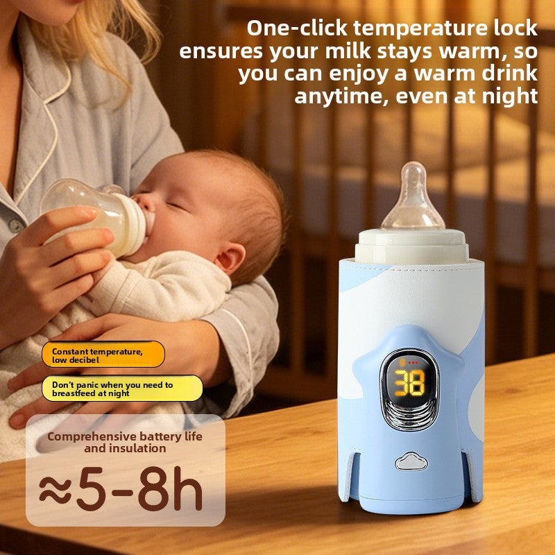 Portable Wireless Baby Bottle Warmer