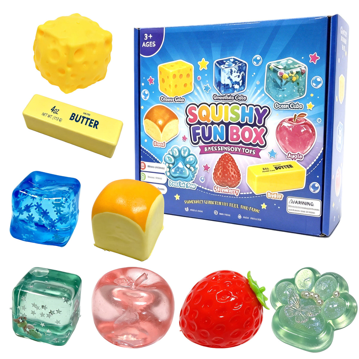 Slow Rising Stress Relief Toys