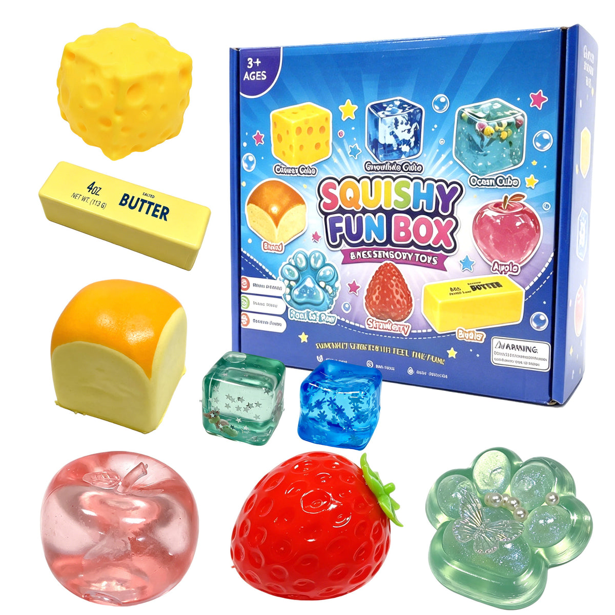 Slow Rising Stress Relief Toys