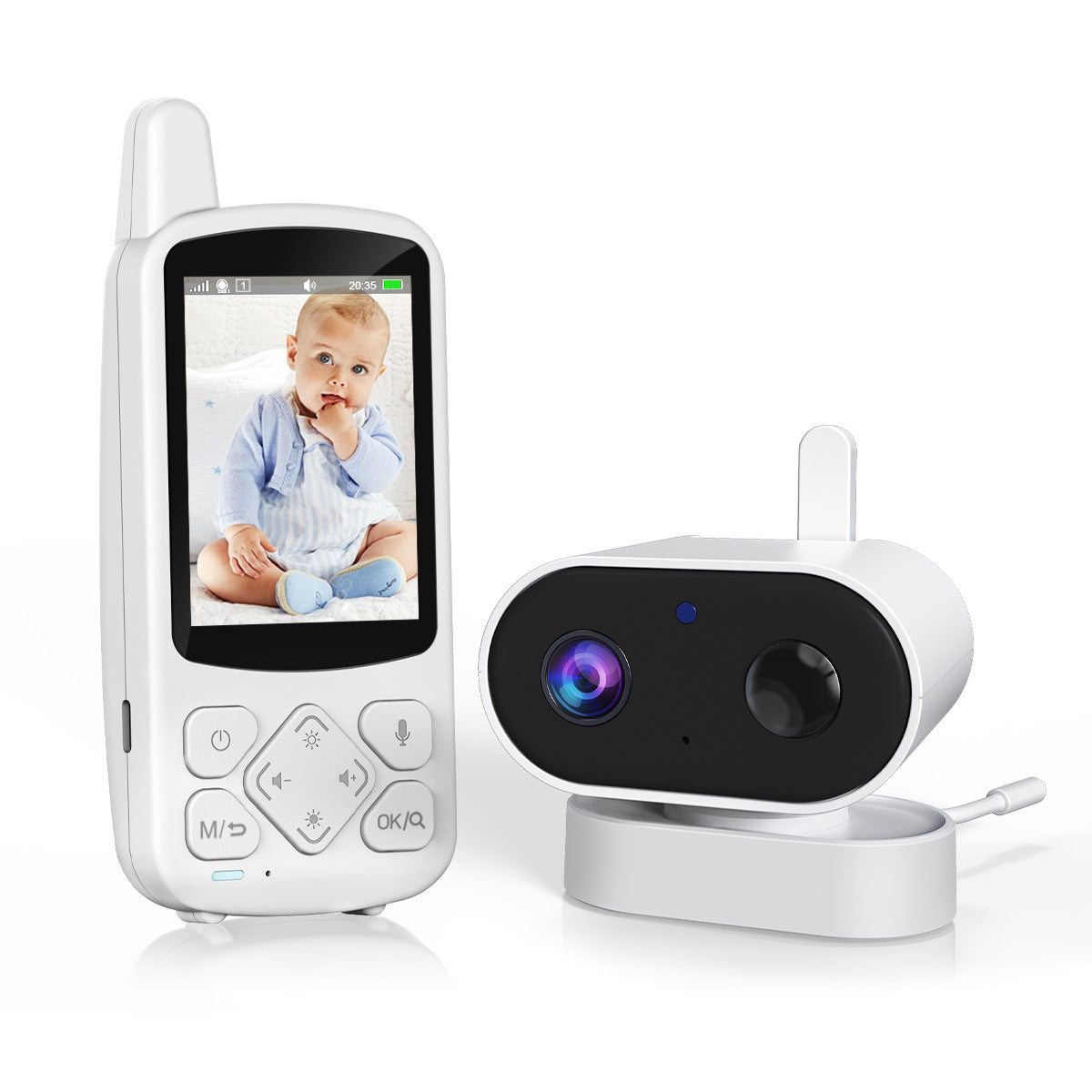 Wireless Video Baby Monitor with Night Vision