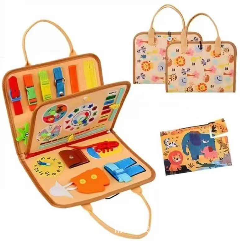 Early education board children's teaching aids children's toys puzzle board felt Learning Board
