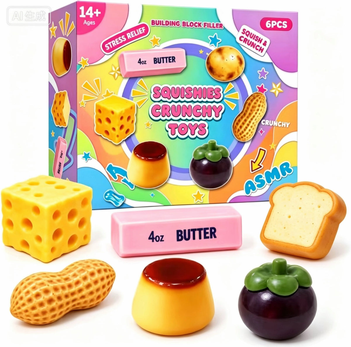 Stress-relieving slow rebound squishy toys