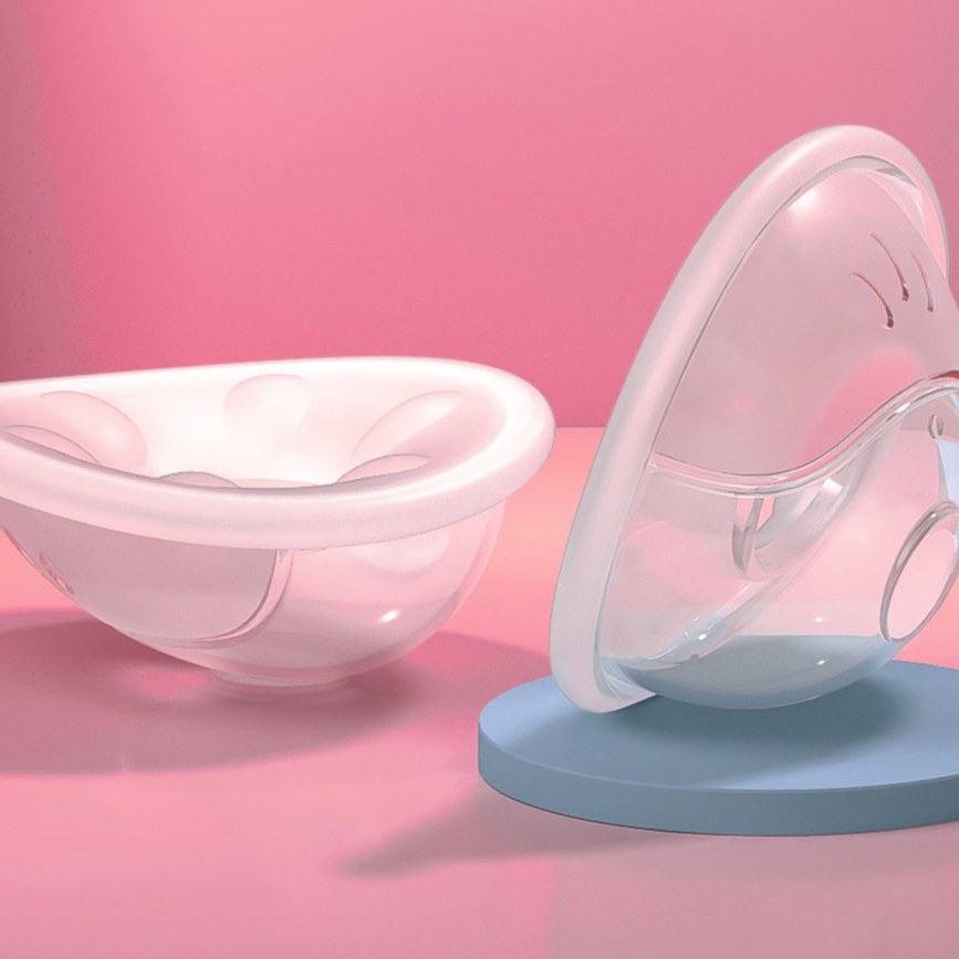 Wearable Silicone Breast Milk Collector