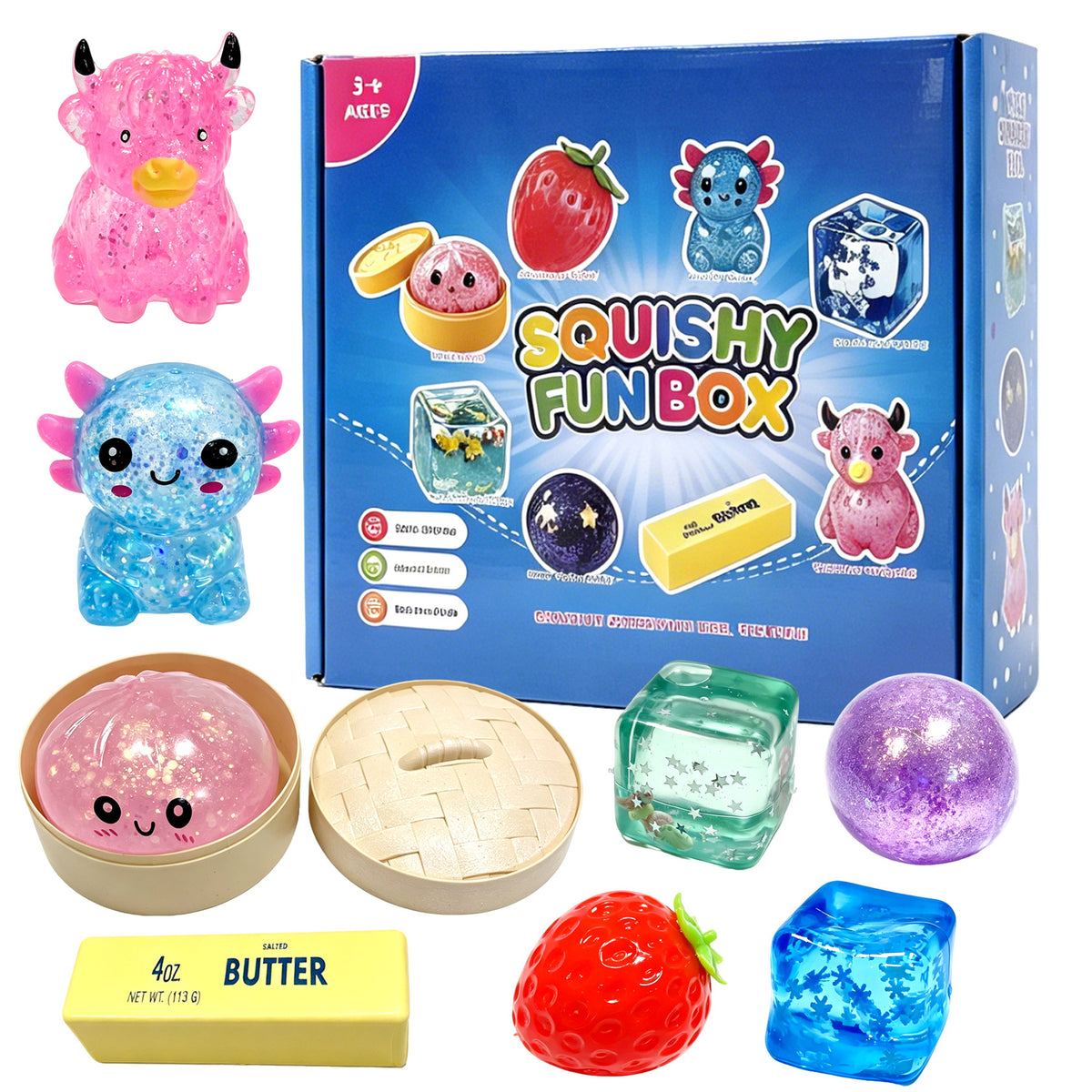 Slow Rising Stress Relief Toys
