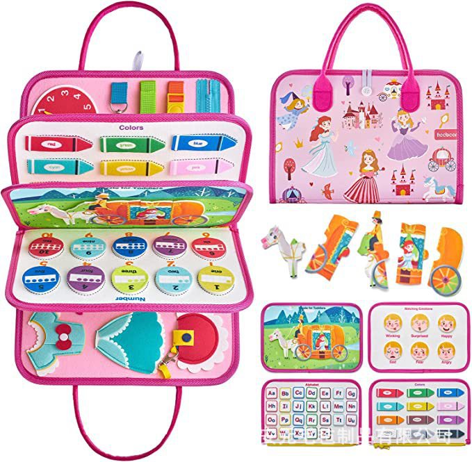Early education board children's teaching aids children's toys puzzle board felt Learning Board