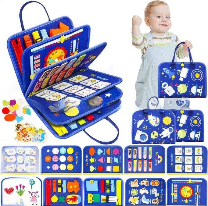 Early education board children's teaching aids children's toys puzzle board felt Learning Board