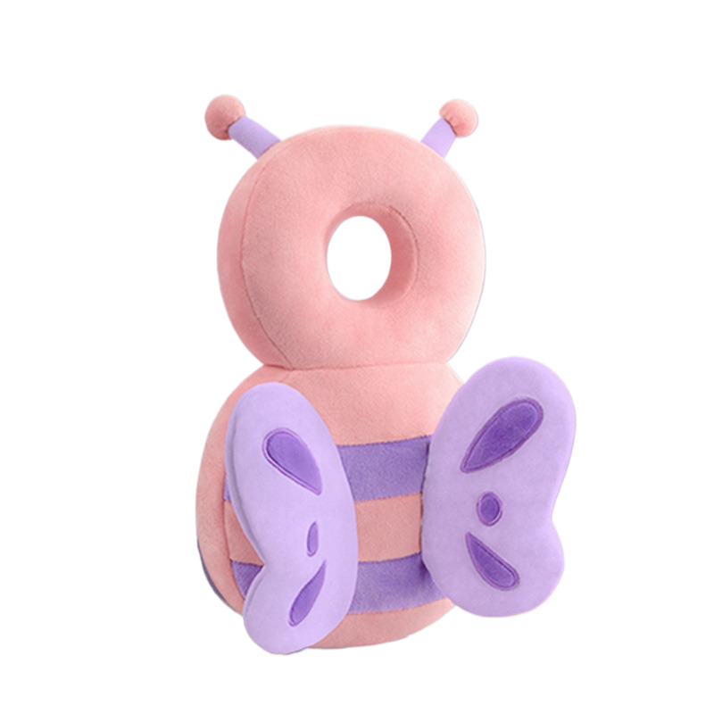 Butterfly baby headrest breathable anti-fall toddler back pillow