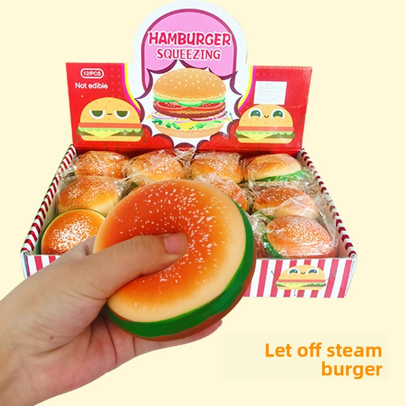 Simulation Food Stress Relief Squeeze Toys